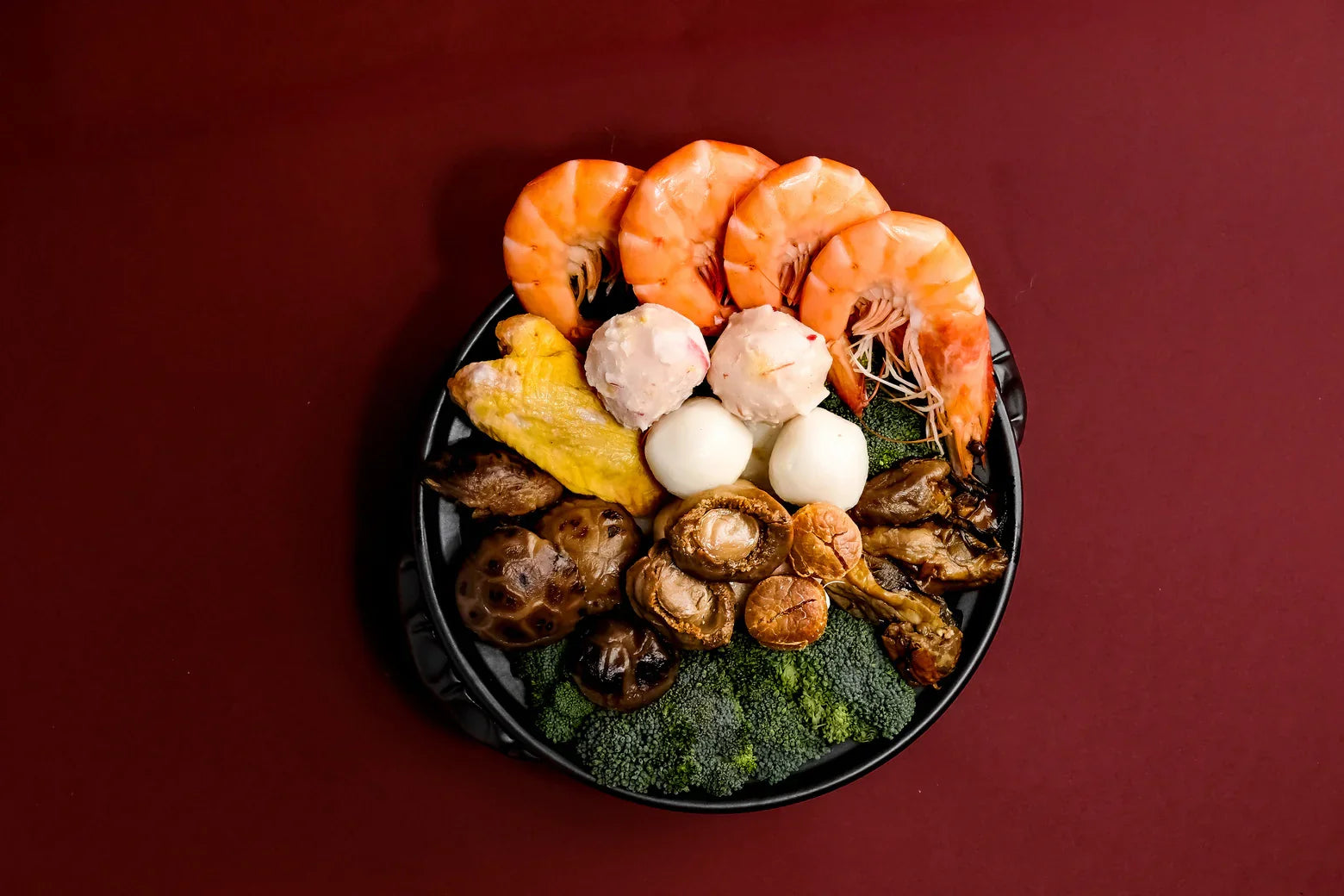 【二/四人雅品】70頭鮑魚冷凍盆菜 Mini Abalone Frozen Poon Choi – 2 or 4 Pax