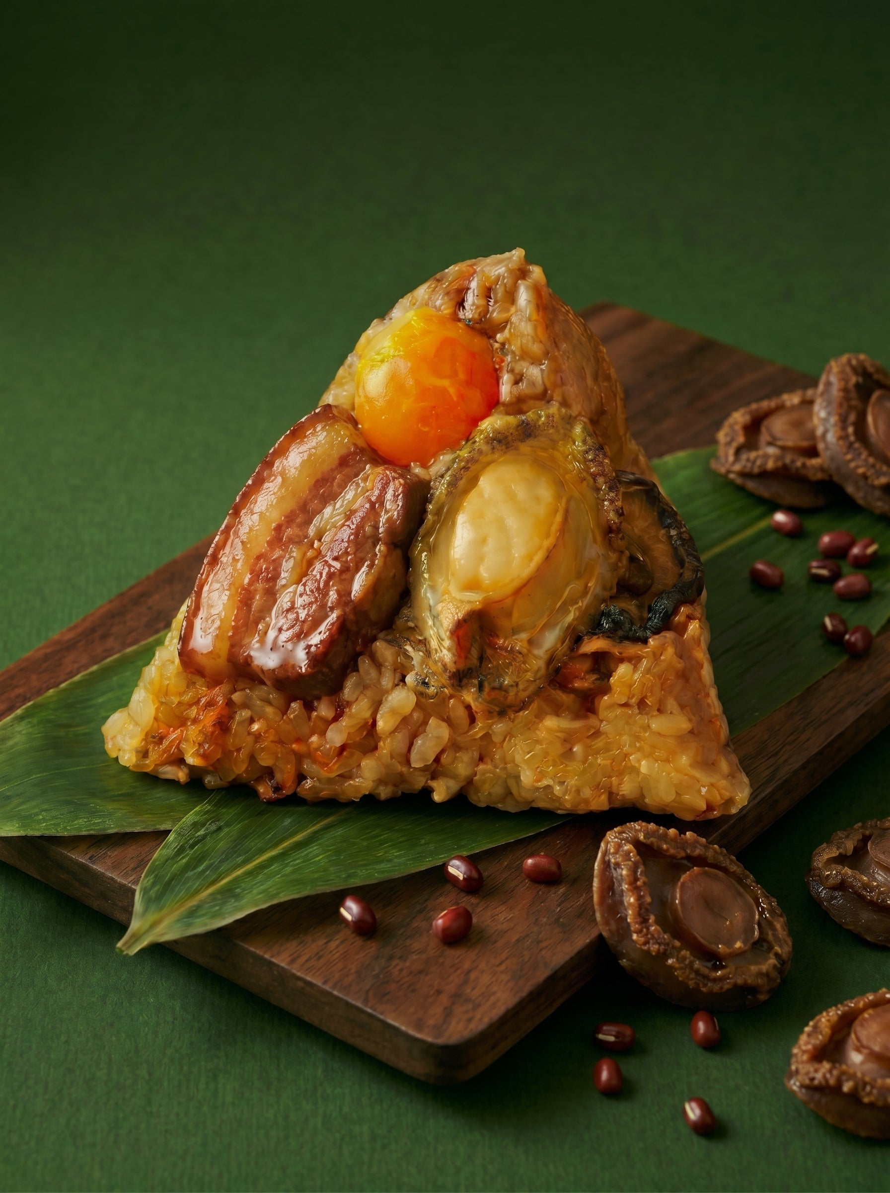 吉品鮑⿂瑤柱糭  Premium Rice Dumpling with Abalone & Dried Scallop