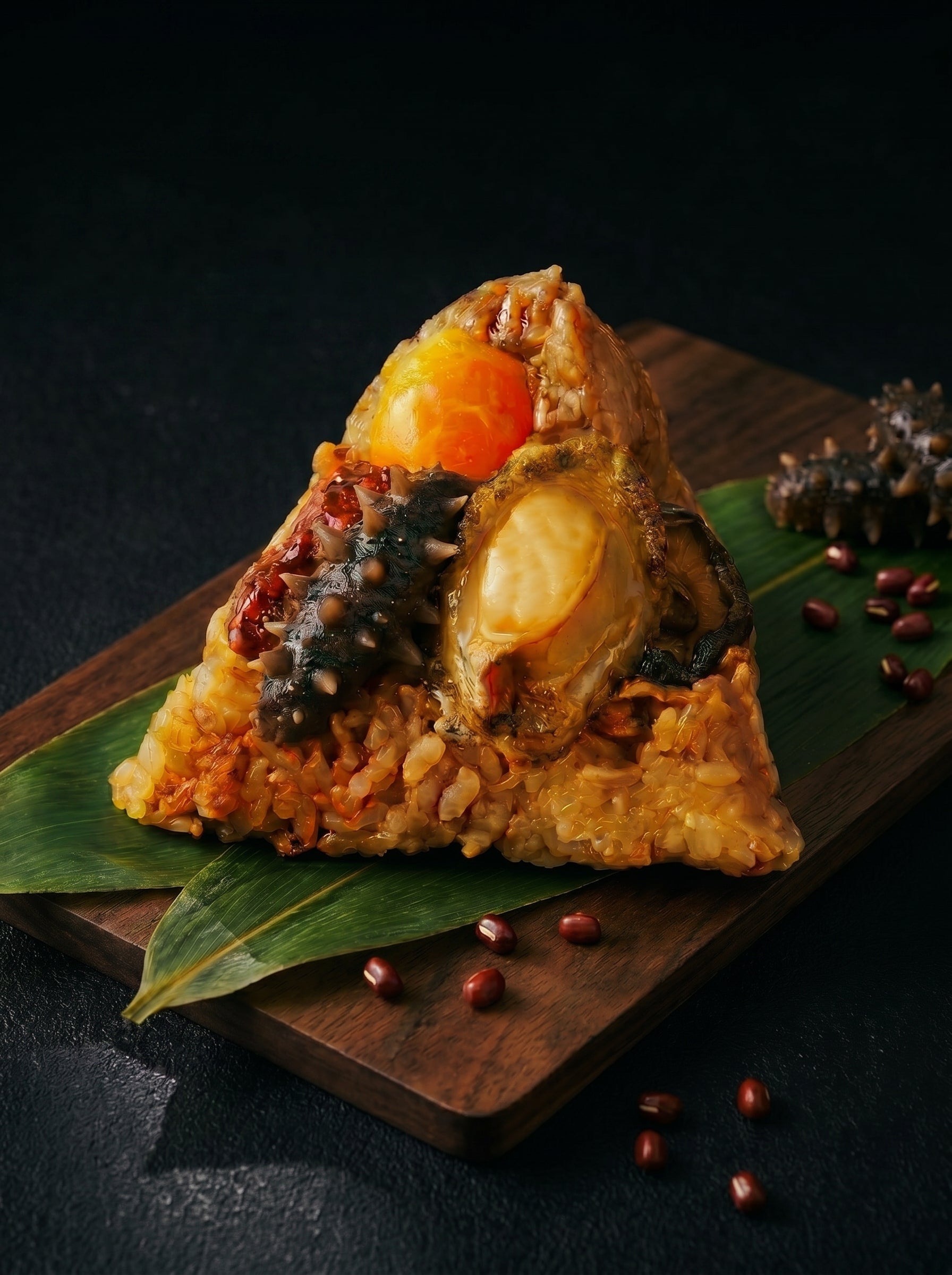 極上參鮑佛跳金糭 The Grand Abalone & Sea Cucumber Rice Dumpling